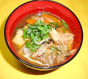 高野豆腐のけんちん汁