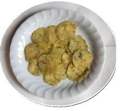 揚げないポテトチップス